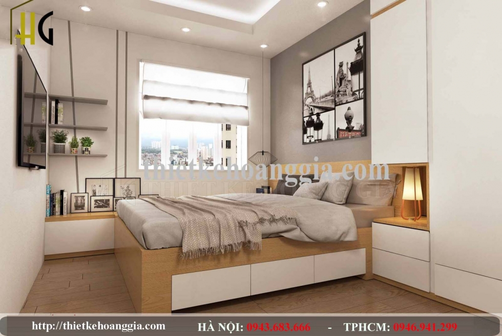 thiết kế nội thất chung cư linh đàm